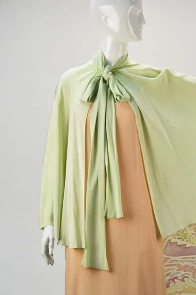 1970s Bill Blass Two Piece Silk Evening Ensemble