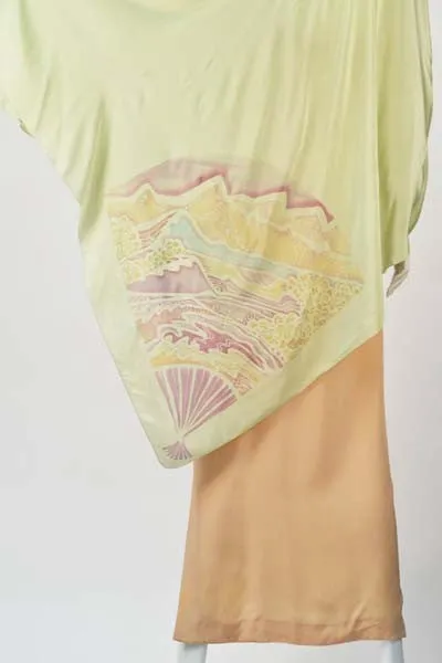 1970s Bill Blass Two Piece Silk Evening Ensemble