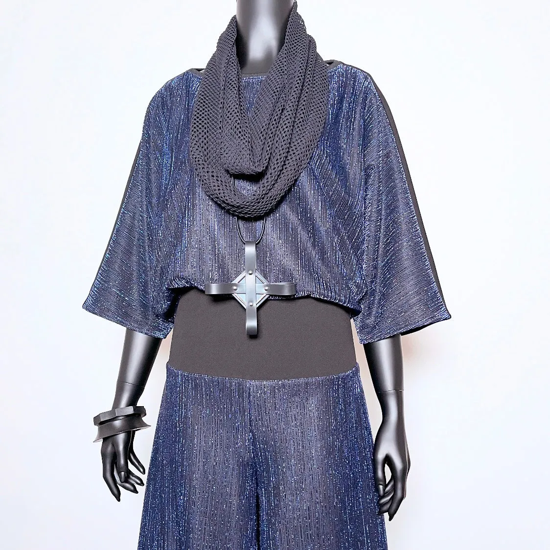 Allure Top - Purple sparkle