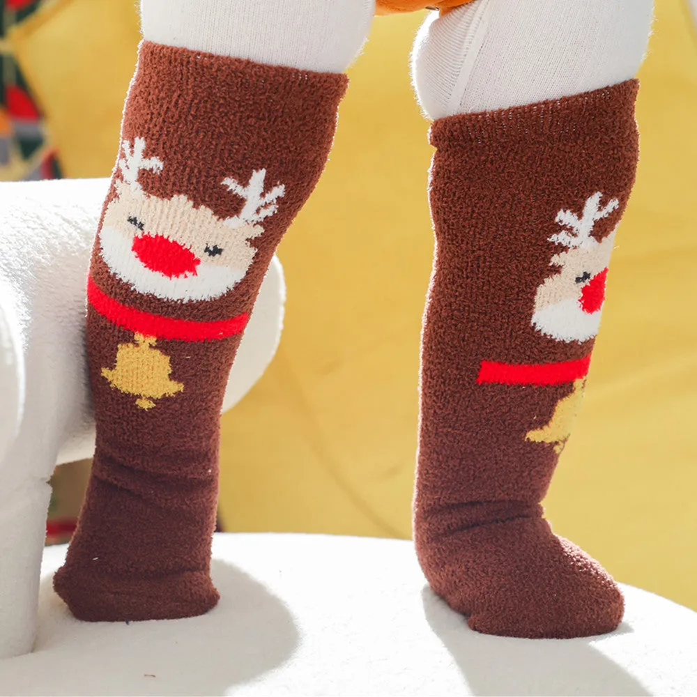 Christmas Baby Long Socks
