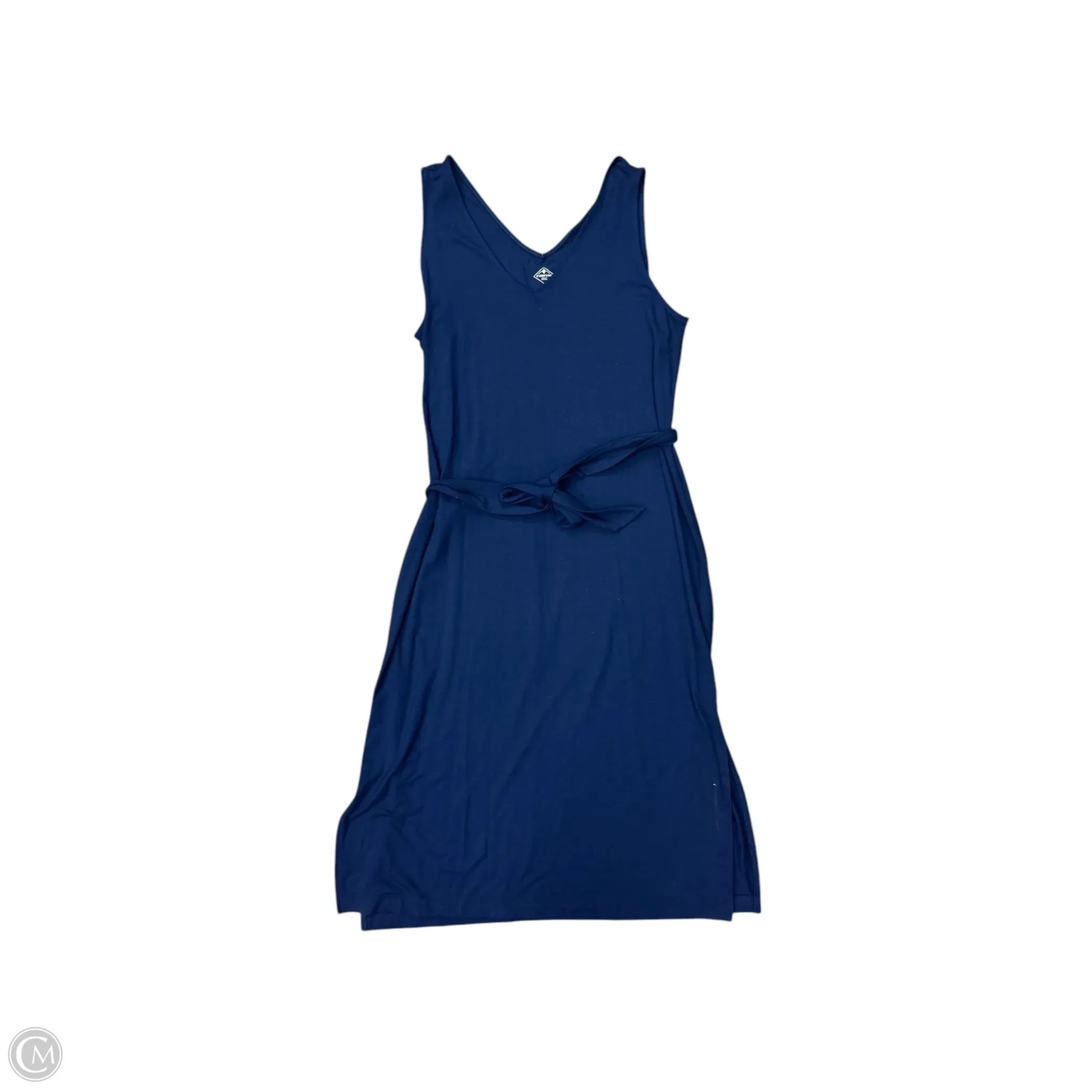 Dress Casual Midi By St Johns Bay In Navy, Size: 6p