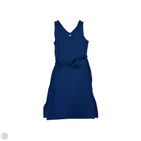 Dress Casual Midi By St Johns Bay In Navy, Size: 6p