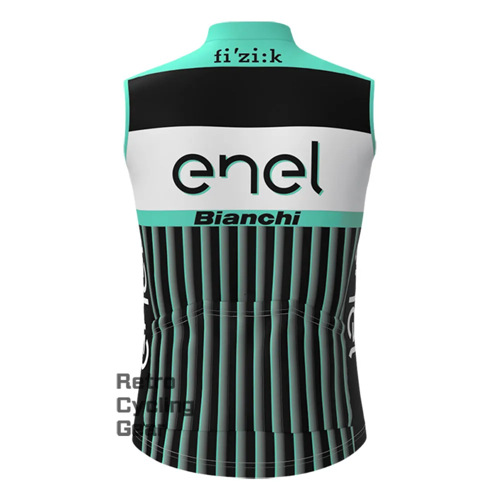Enel  Bianchi Fleece Cycling Vest