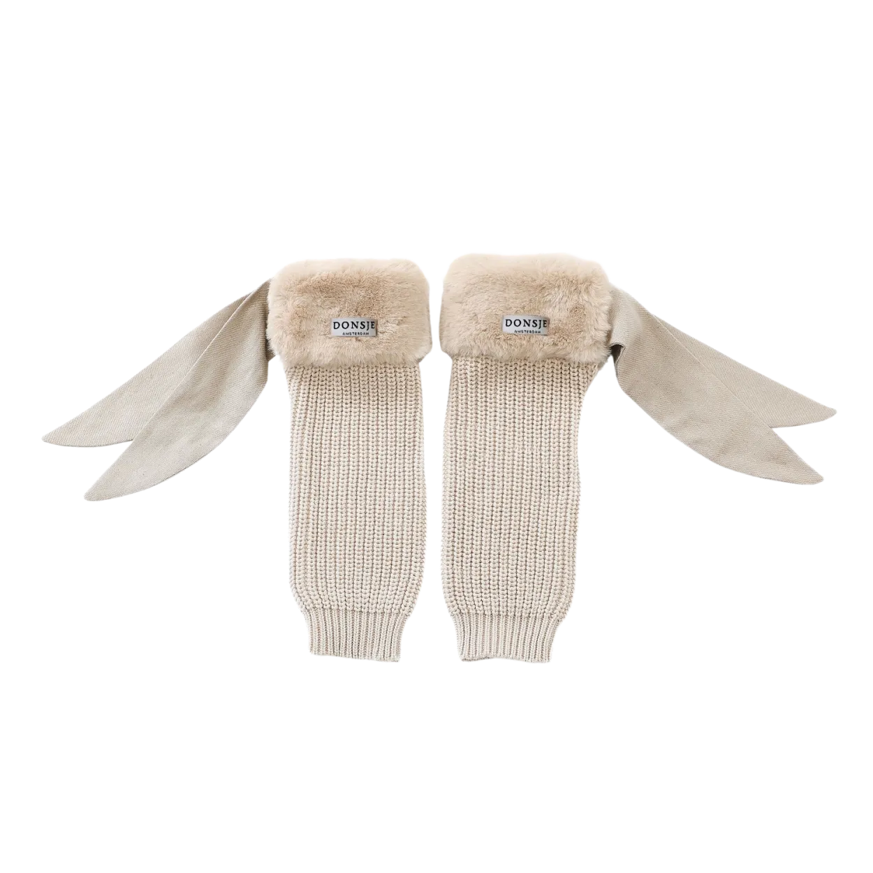 Fida Legwarmers | Light Teddy