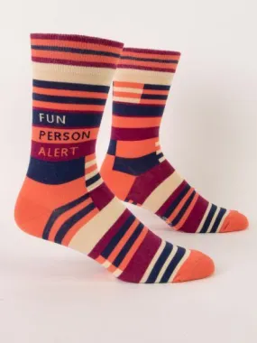Fun Person Alert Men's Crew