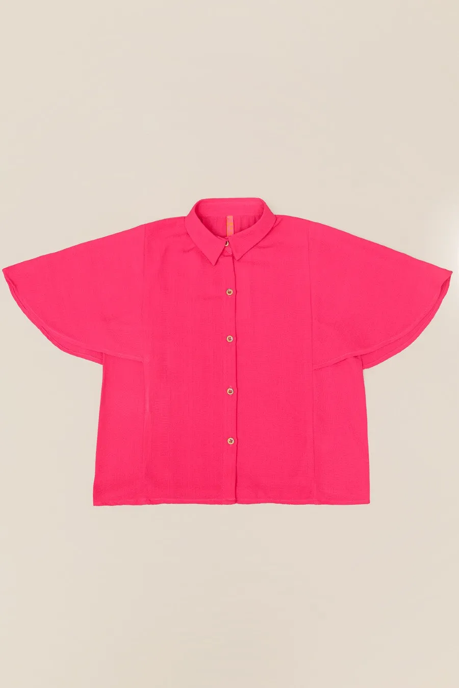 Girl'S Self Textured Georgette Tunic