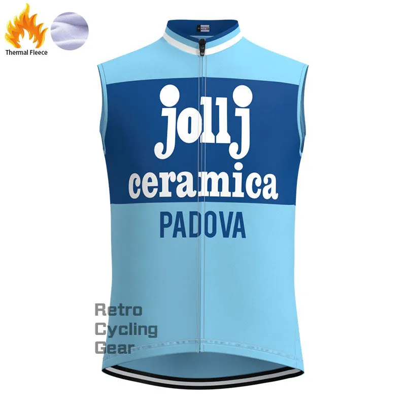 jollj Fleece Retro Cycling Vest