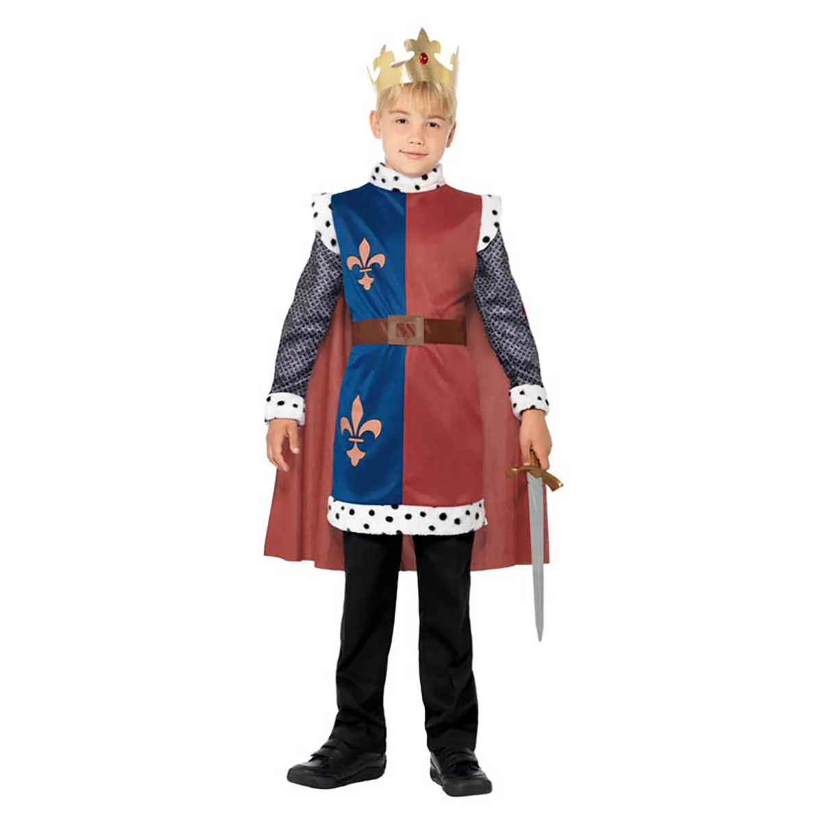 King Arthur Medieval Costume Large (10-12 Years)
