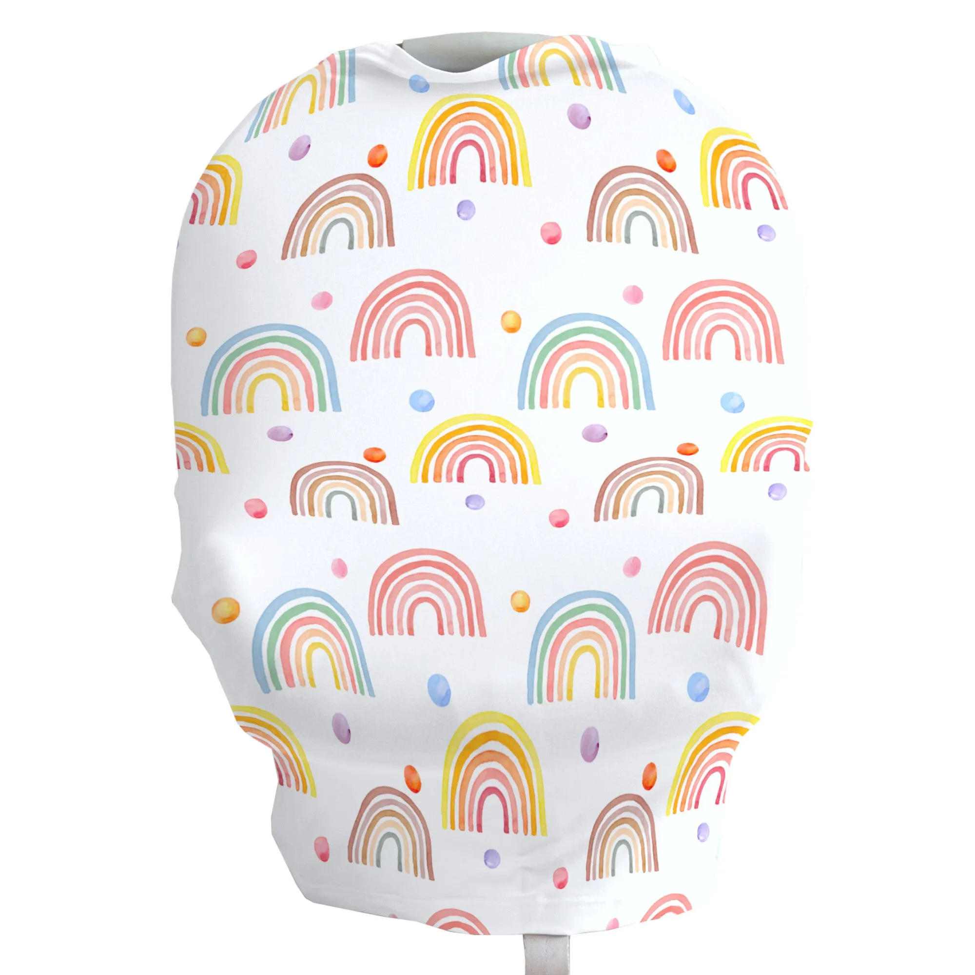 <<Final Sale>> Rainbow Infant Car Seat/Nursing Cover