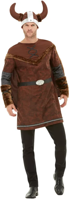 Men's Viking Barbarian Saxon Historical Book Day Fancy Dress Costume