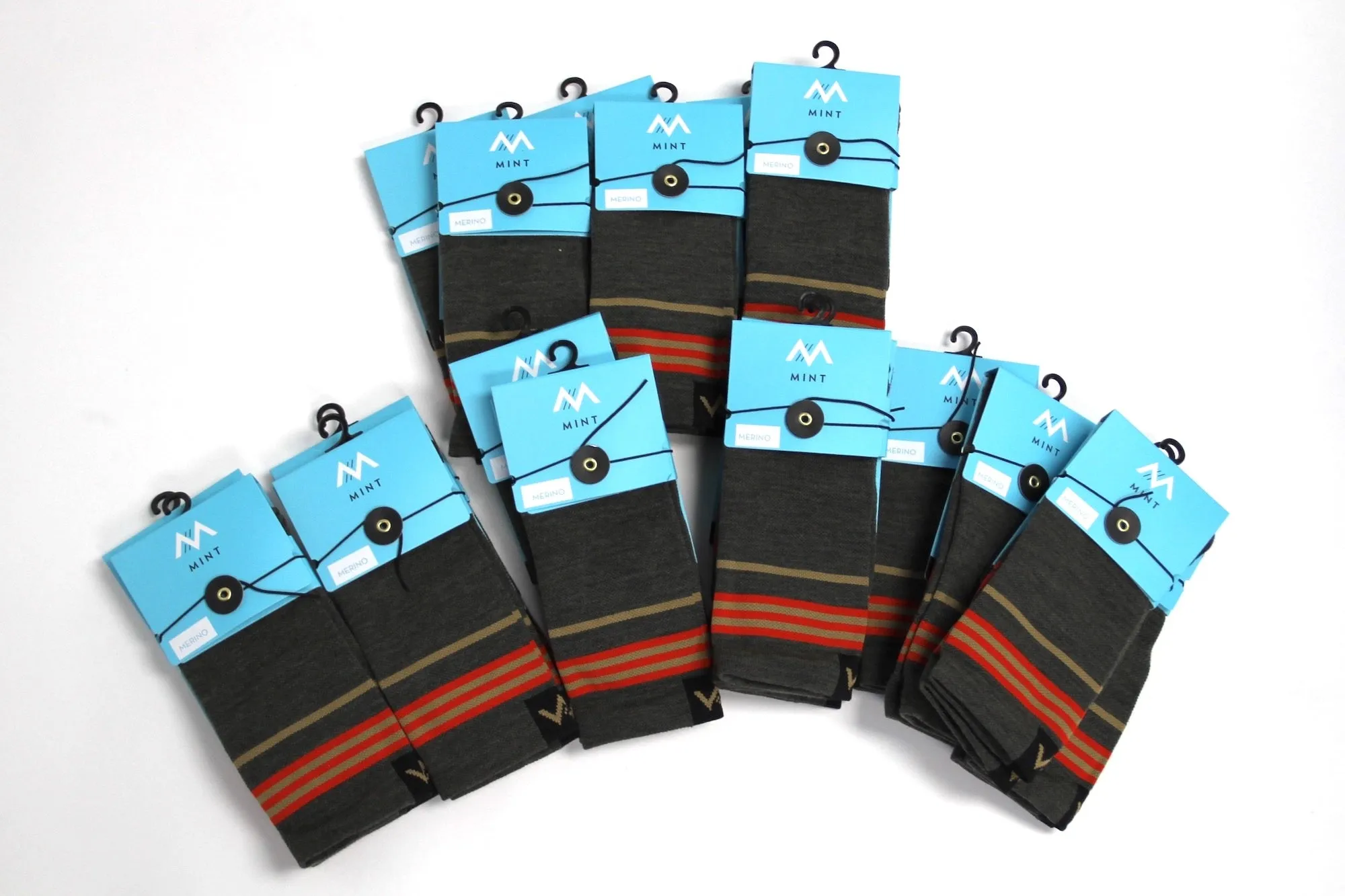 NEW! MOOTS MISTLETOE 8’’ WOOL socks by THE FRESHLY MINTED