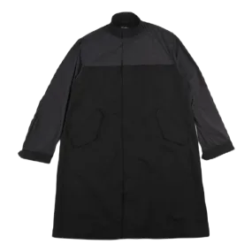 Nylon Mix Parka Black