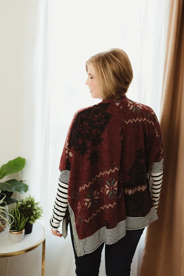 Snowflake Stripe Tunic