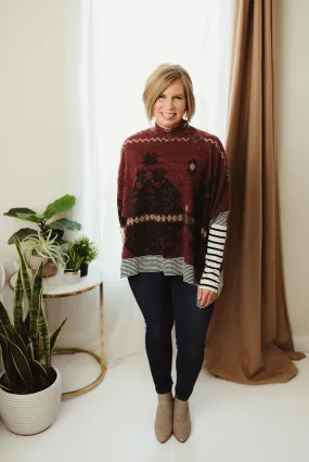 Snowflake Stripe Tunic