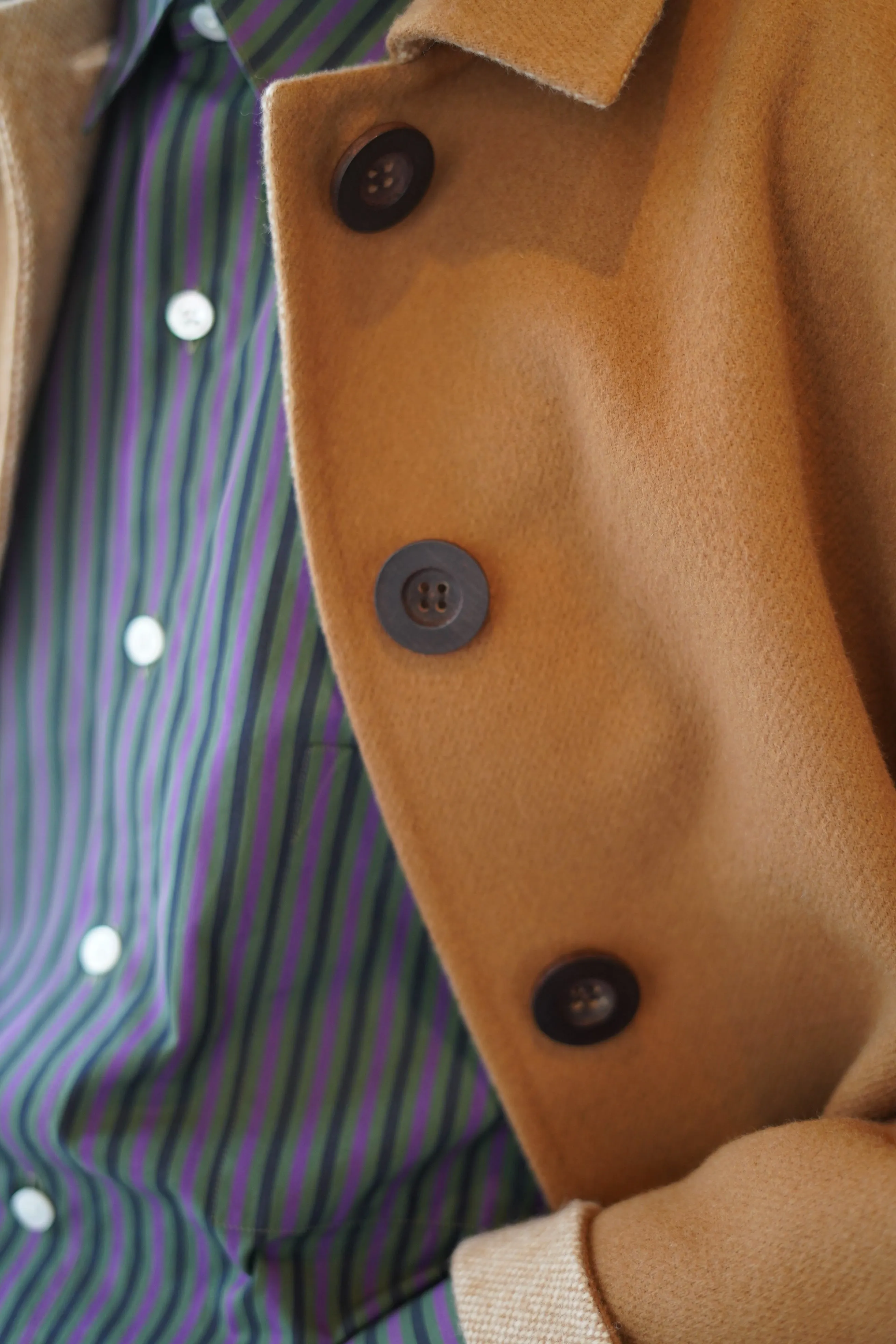 VINTAGE GEOFFREY BEENE<BR>DOUBLE FACE SHORT COAT