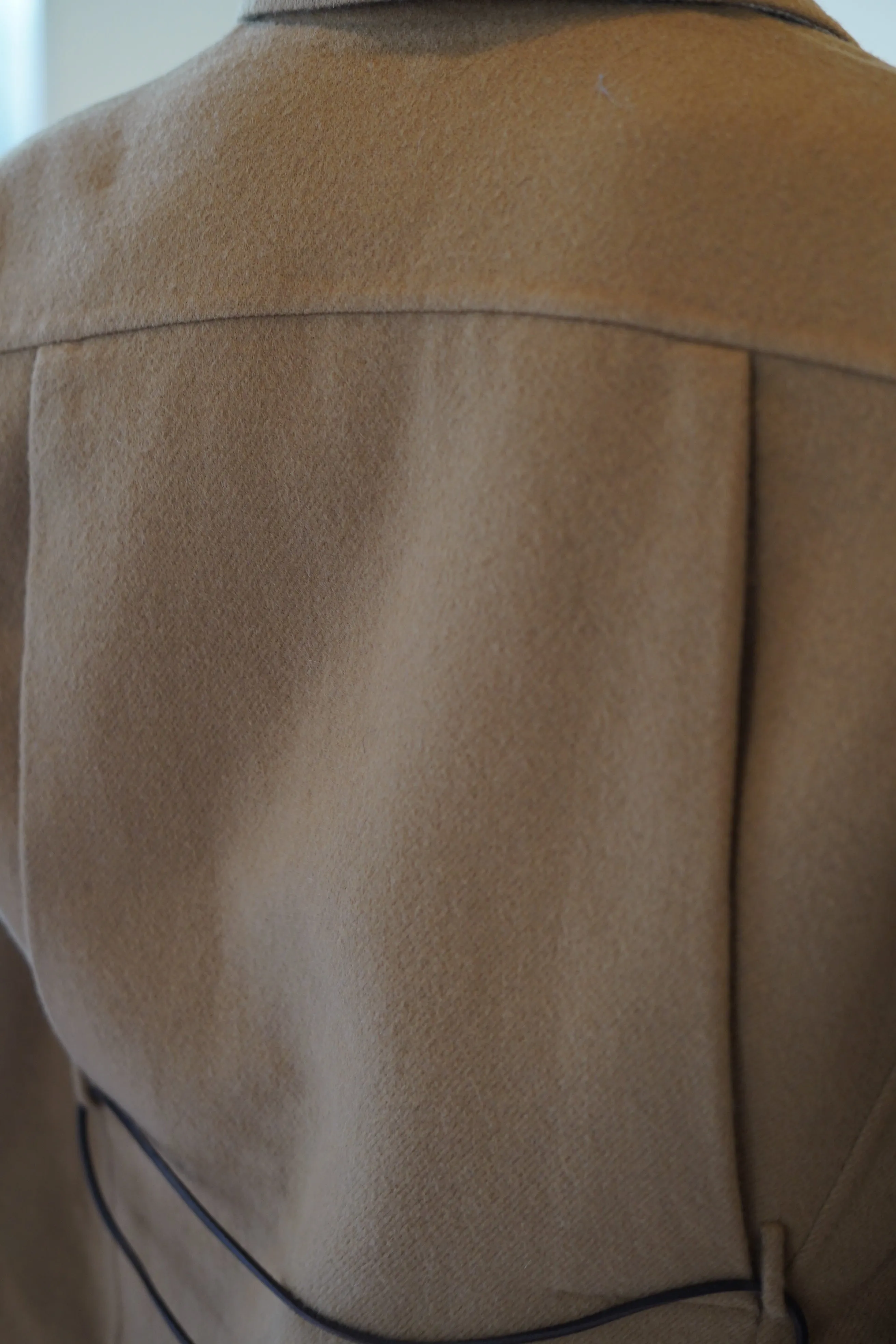 VINTAGE GEOFFREY BEENE<BR>DOUBLE FACE SHORT COAT