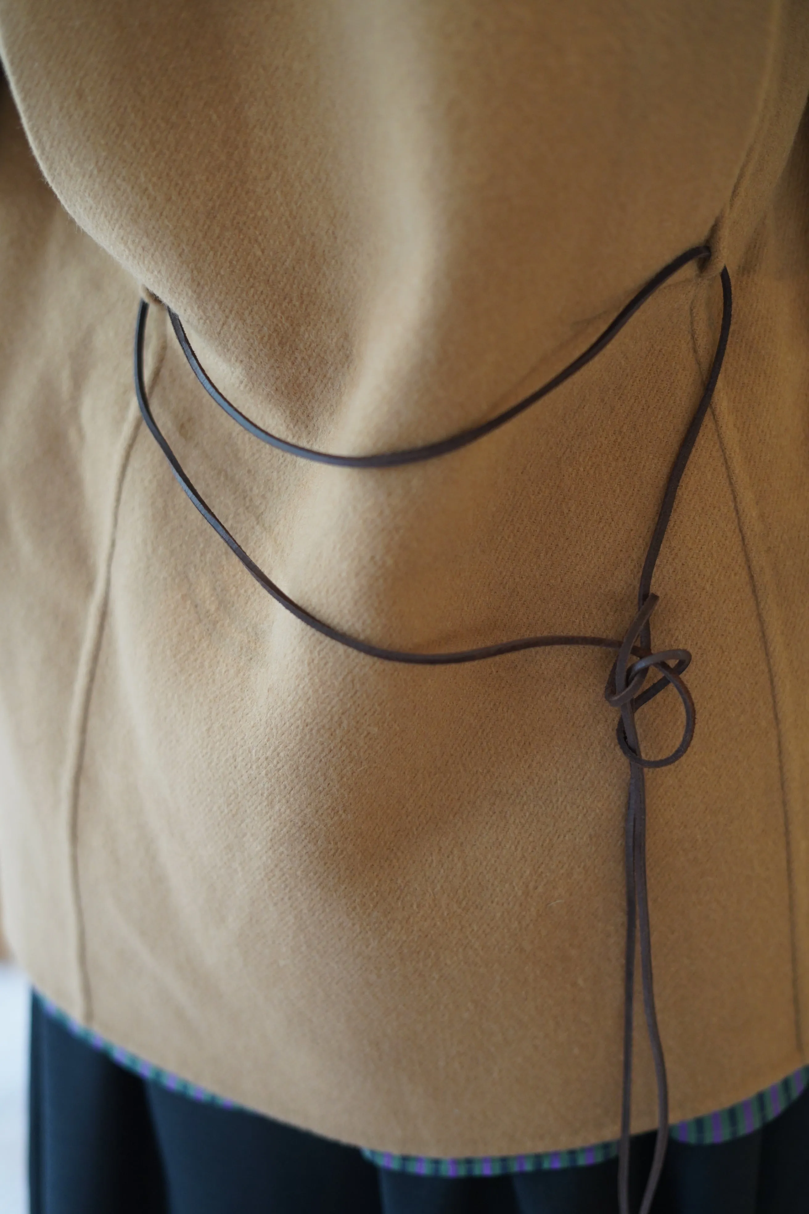 VINTAGE GEOFFREY BEENE<BR>DOUBLE FACE SHORT COAT