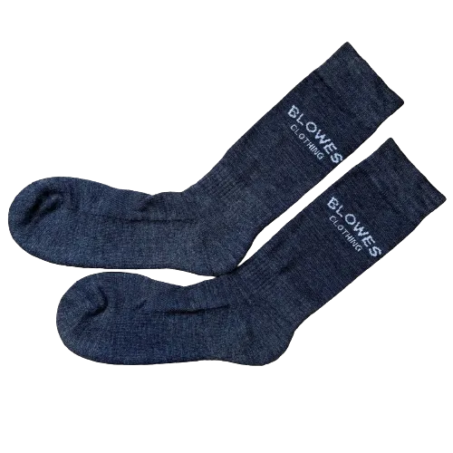 Wool Dress Socks - Navy | Black | Grey - Size 6-11